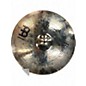 Used MEINL 17in byzane thin crash Cymbal