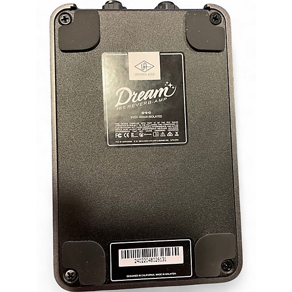 Used Universal Audio UAFX Dream '65 Reverb Effect Pedal