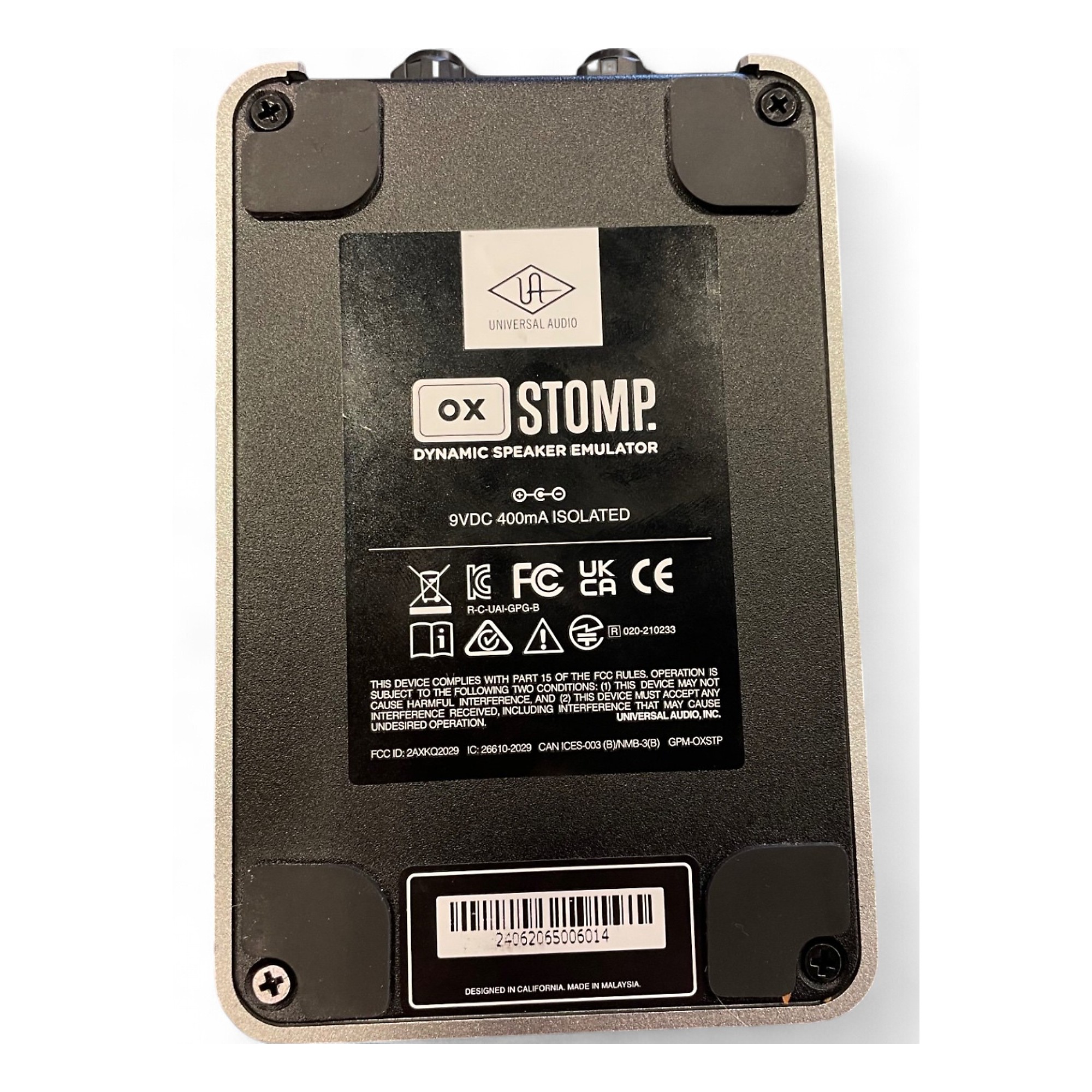 Used Universal Audio UAFX Ox Stomp Pedal | Guitar Center