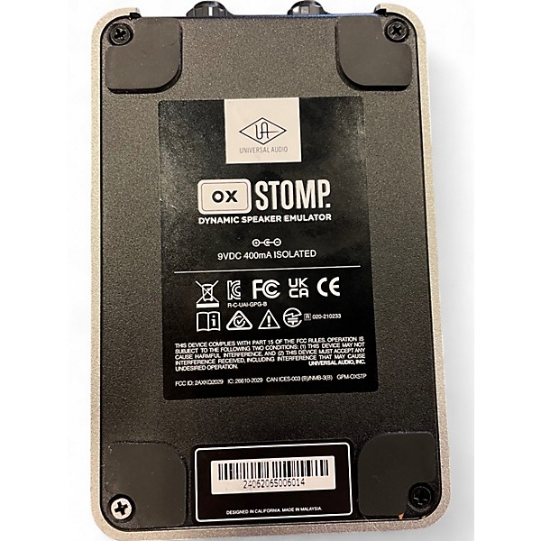 Used Universal Audio UAFX Ox Stomp Pedal