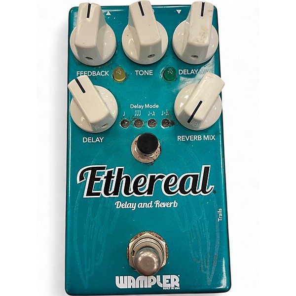 Used Wampler Ethereal Delay and Reverb Effect Pedal