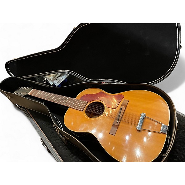 Vintage 1966 Gibson B25-12N Natural 12 String Acoustic Guitar
