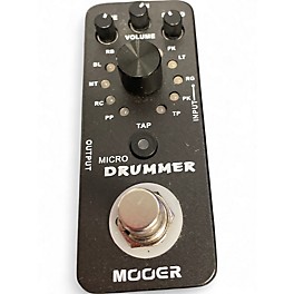 Used Mooer MICRO DRUM MACHINE PEDAL Drum Machine