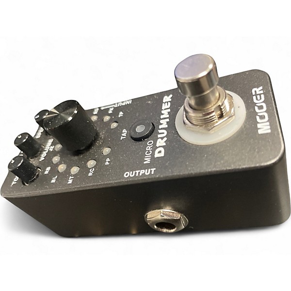 Used Mooer MICRO DRUM MACHINE PEDAL Drum Machine