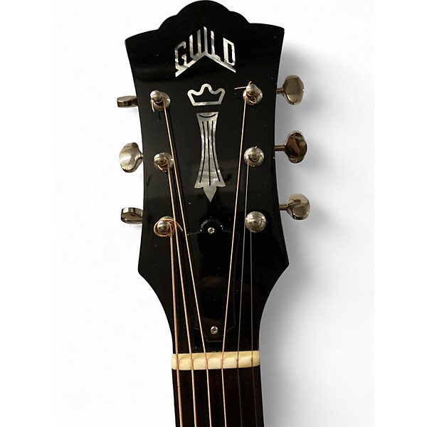 Used Guild Traditional D-40 Antique Burst Acoustic Electric Guitar