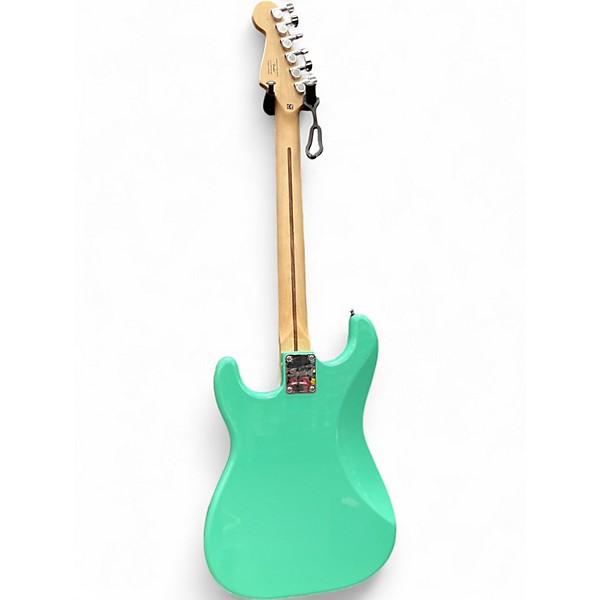 Used Squier Standard Stratocaster Seafoam Green Solid Body Electric Guitar