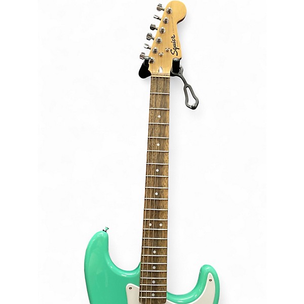 Used Squier Standard Stratocaster Seafoam Green Solid Body Electric Guitar