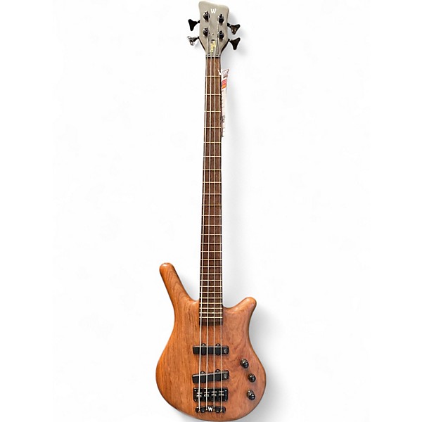 Used 2000s Warwick Thumb 4 String Neck Thru Natural Electric Bass Guitar