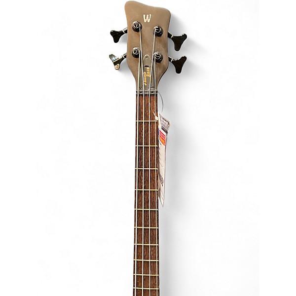 Used 2000s Warwick Thumb 4 String Neck Thru Natural Electric Bass Guitar
