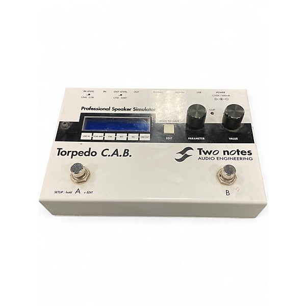 Used Two Notes AUDIO ENGINEERING TORPEDO C.A.B Pedal