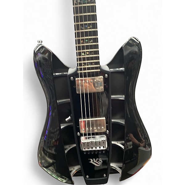 Used 2005 RKS DARKSTAR II Black Solid Body Electric Guitar