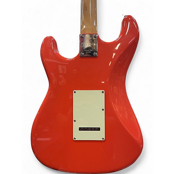 Used Burns London Cobra Fiesta Red Solid Body Electric Guitar