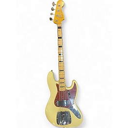 Used 2023 Fender CUSTOM SHOP JOURNEYMAN RELIC 68 JAZZ BASS Olympic White Electric Bass Guitar