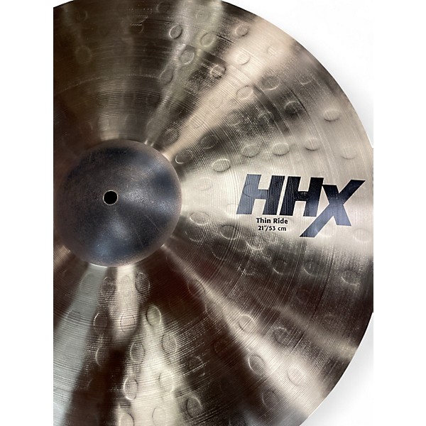 Used SABIAN 21in HHX Thin Ride Cymbal