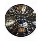 Used MEINL 14in classic custom dark hihat bottom Cymbal thumbnail