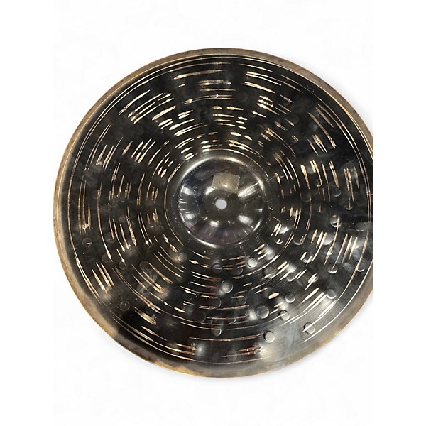 Used MEINL 14in classic custom dark hihat bottom Cymbal