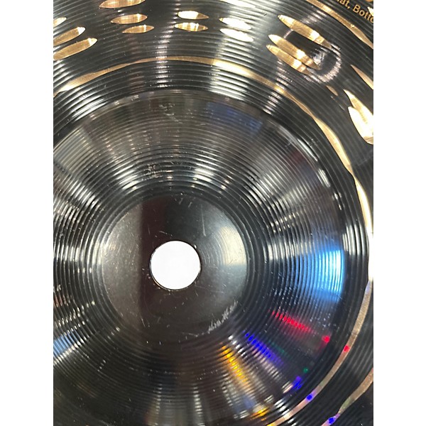 Used MEINL 14in classic custom dark hihat bottom Cymbal