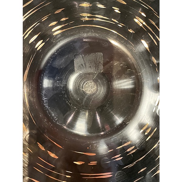 Used MEINL 14in classic custom dark hihat bottom Cymbal