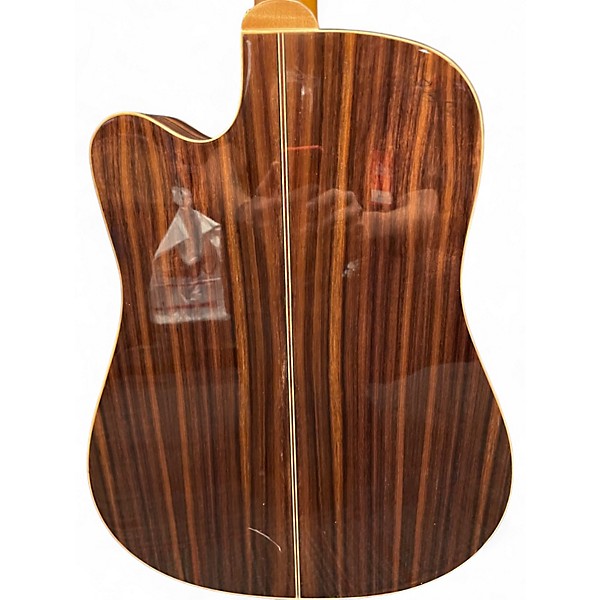 Used Zager ZAD-900CE Vintage Sunburst Acoustic Electric Guitar