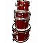 Used Pearl 4 Piece roadshow Wine Red Drum Kit thumbnail