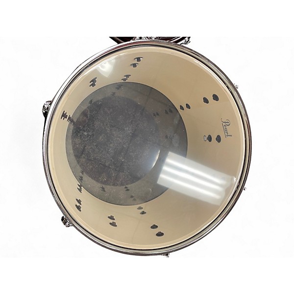 Used Pearl 4 Piece roadshow Wine Red Drum Kit