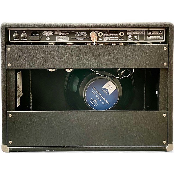 Used Fender Pro Reverb 1968 1x12 Tube Guitar Combo Amp