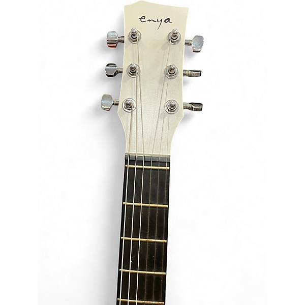 Used Enya NOVA GO White Solid Body Electric Guitar
