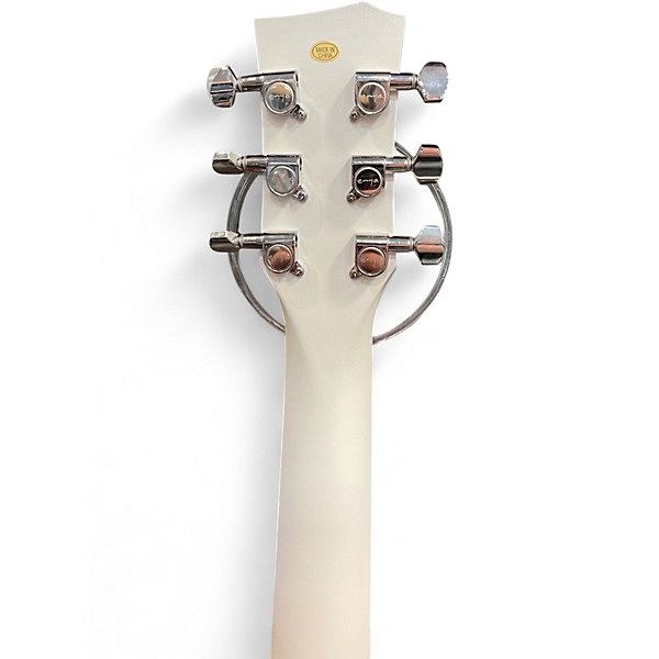 Used Enya NOVA GO White Solid Body Electric Guitar