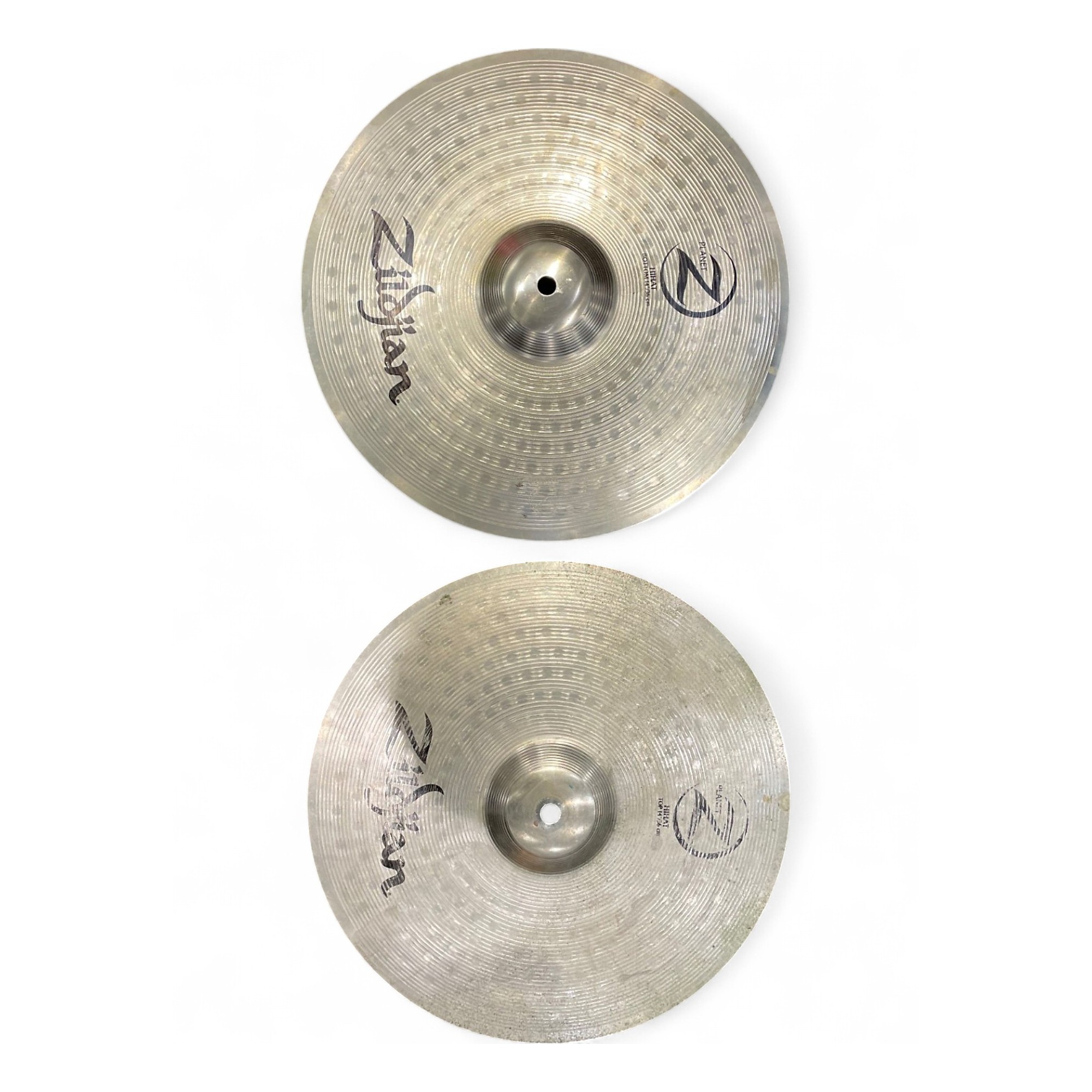 Used Zildjian 14in Planet Z Hi Hat Pair Cymbal 33 | Guitar