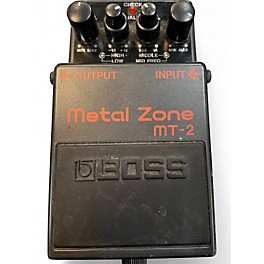 Used BOSS MT2 Metal Zone Distortion Effect Pedal