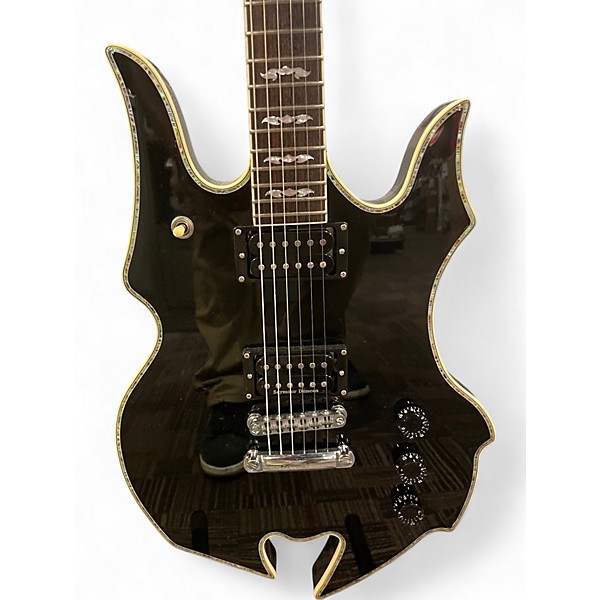 Used Minarik diablo Black Solid Body Electric Guitar