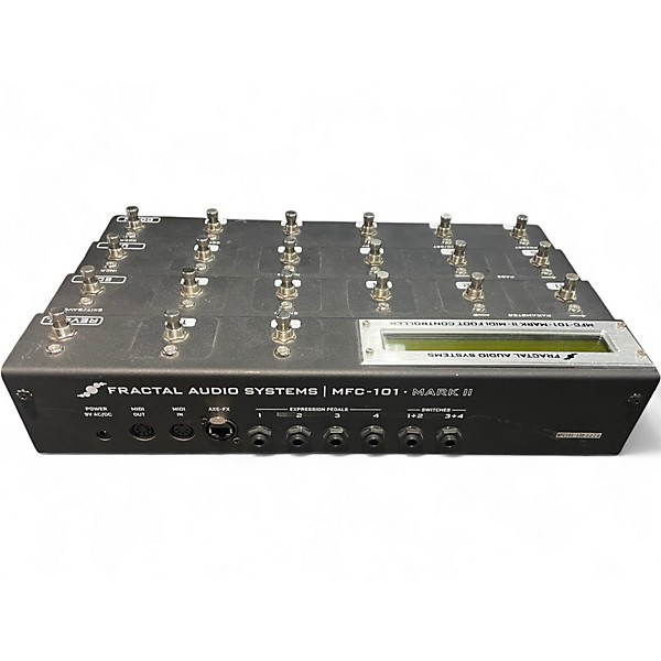 ギター Fractal Audio Systems Axe-Fx II MFC-101 Fractal Audio Axe-Fx II XL with MFC-101 Mark III Foot