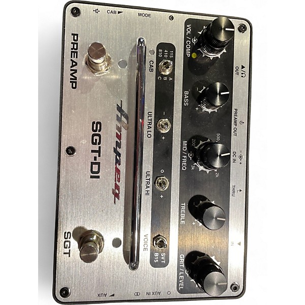 Used Ampeg SGT-DI Bass Preamp