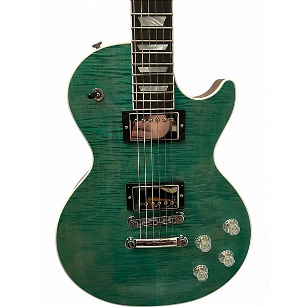 ギター Gibson Les Paul Studio Mod Green Gibson Mod™ Collection Les Paul Studio Session, Jade Oasis