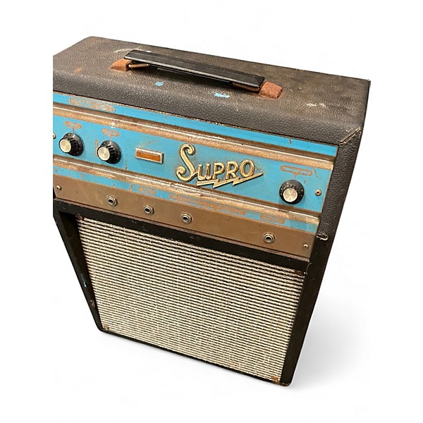 Vintage 1965 Supro s6616 Tube Guitar Combo Amp
