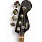 Used 2024 Squier Rascal Bass - Paranormal Series Metallic Black Electric Bass Guitar