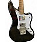 Used 2024 Squier Rascal Bass - Paranormal Series Metallic Black Electric Bass Guitar