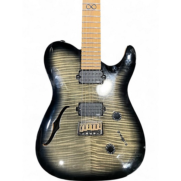 Used Chapman ML3 Pro Modern  Charcoal Hollow Body Electric Guitar