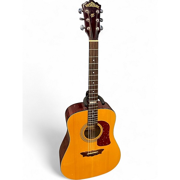 Used Washburn D28S Natural Acoustic Guitar
