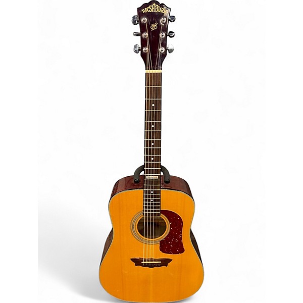 Used Washburn D28S Natural Acoustic Guitar