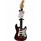Used Fender MIJ Fotoflame Stratocaster Fotoflame Red Solid Body Electric Guitar thumbnail