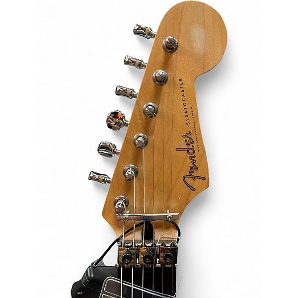 Used Fender MIJ Fotoflame Stratocaster Fotoflame Red Solid Body Electric Guitar