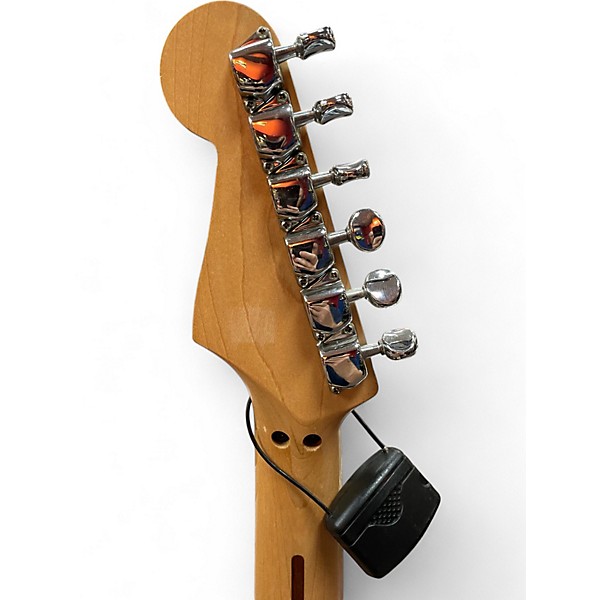 Used Fender MIJ Fotoflame Stratocaster Fotoflame Red Solid Body Electric Guitar