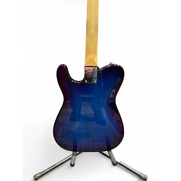 Used G&L Fullerton Deluxe ASAT Special Blue Burst Solid Body Electric Guitar