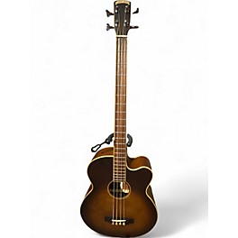 Used Morgan Monroe MVAB500 Brown Sunburst Acoustic Bass Guitar