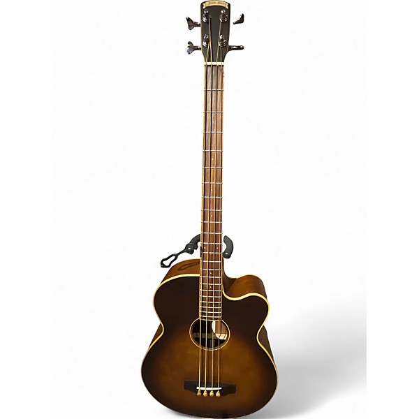 Used Morgan Monroe MVAB500 Brown Sunburst Acoustic Bass Guitar