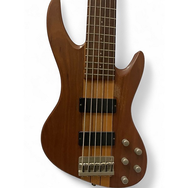 Used DeArmond pilot dlx vi Natural Electric Bass Guitar