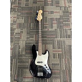 Used Fender American Standard Jazz Bass Black Electric Bass Guitar