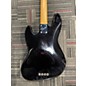 Used Fender American Standard Jazz Bass Black Electric Bass Guitar