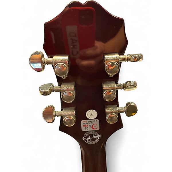 Used Epiphone Emperor Swingster Wine Red Hollow Body Electric Guitar